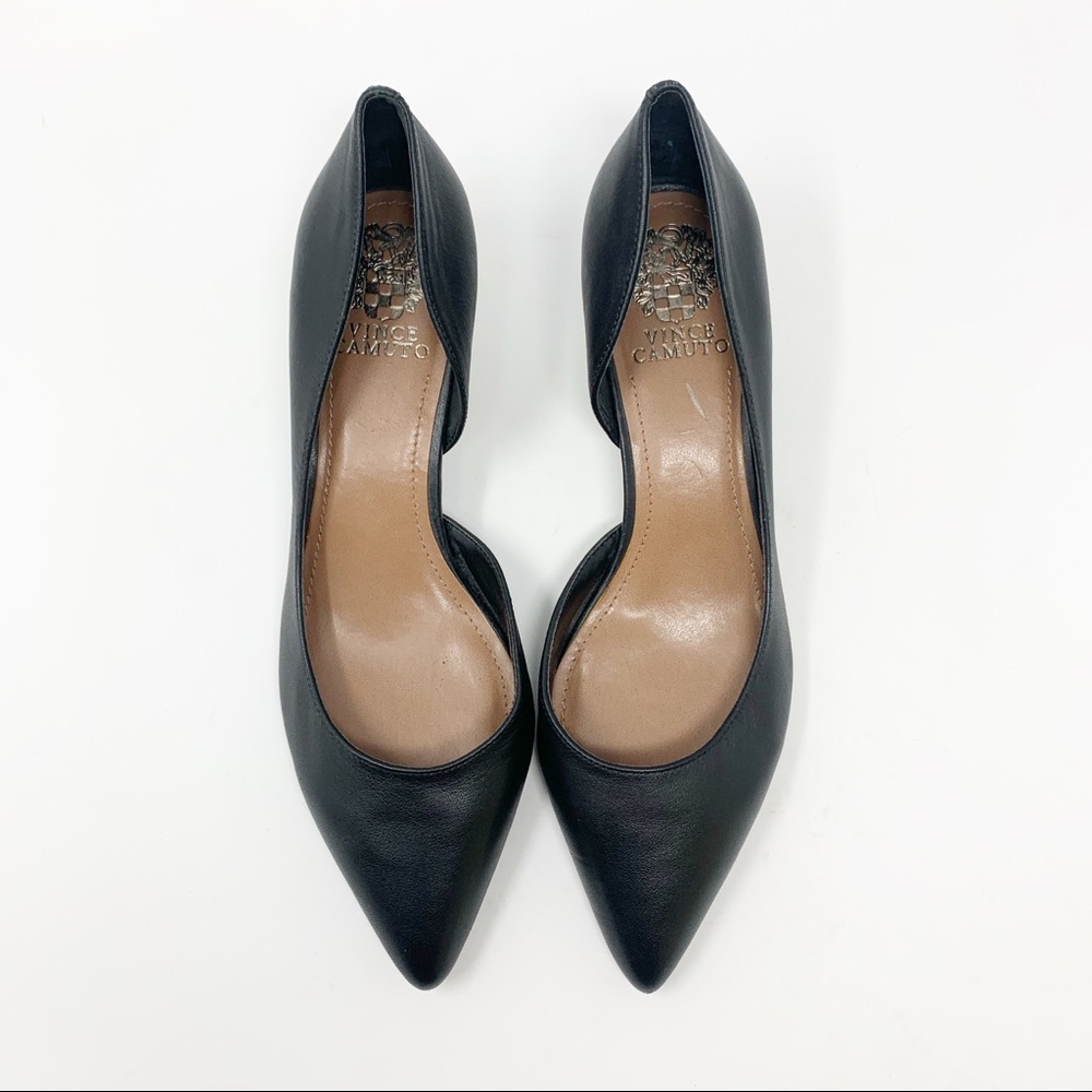 Vince Camuto VP-Nyland Leather Upper Low Pumps 9 - Picture 2 of 8
